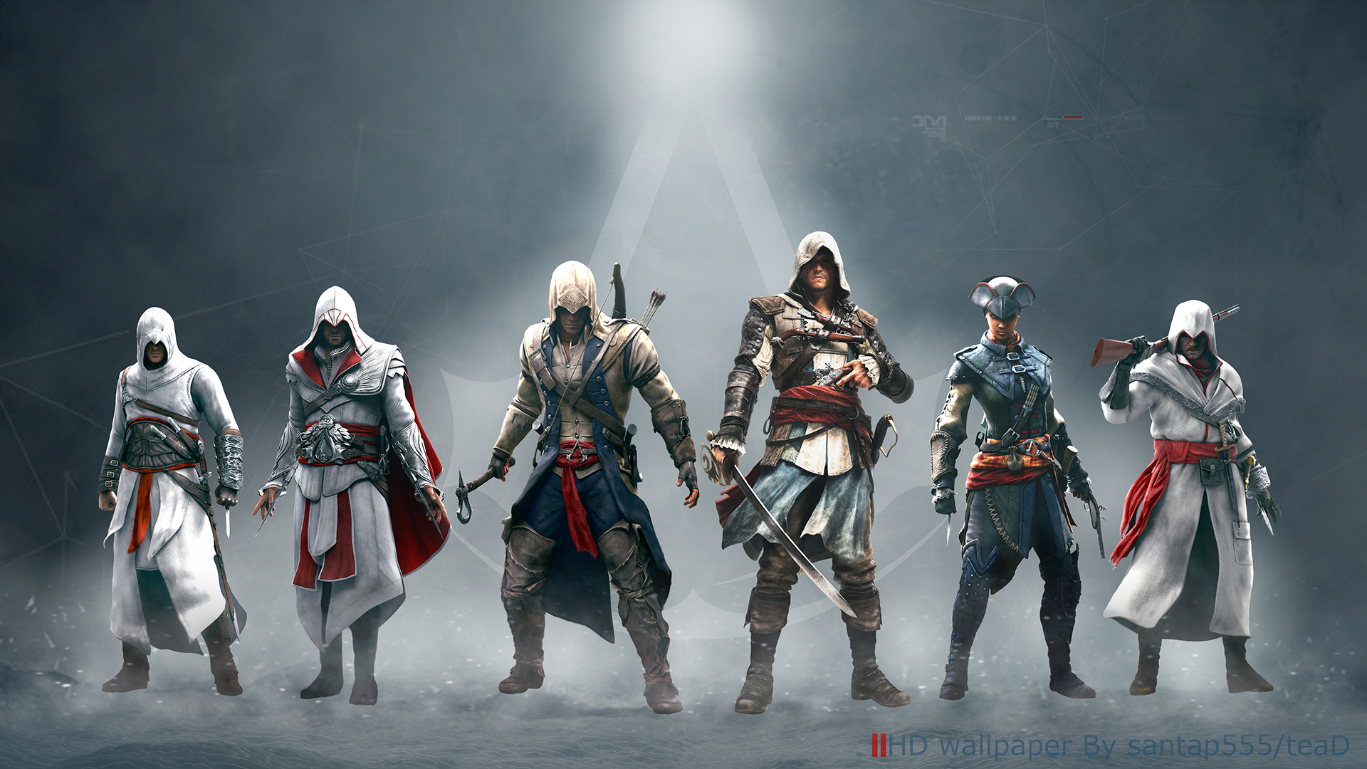 Assassin's Creed wallpaper by teaD by santap555 on DeviantArt