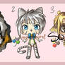 Mixed Anthro Chibis - Points or Cash [OPEN 2/5]