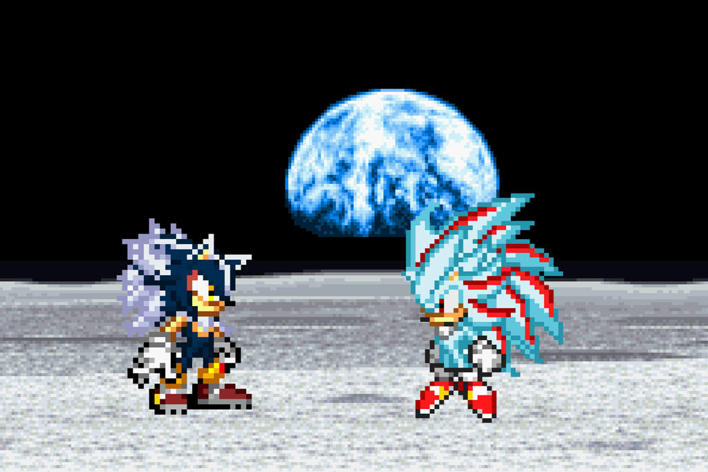 Ultimate Form Sonic VS Hyper Shadic 3 by Kaisertheblade on DeviantArt