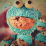 Cookie Monster Cupcakes