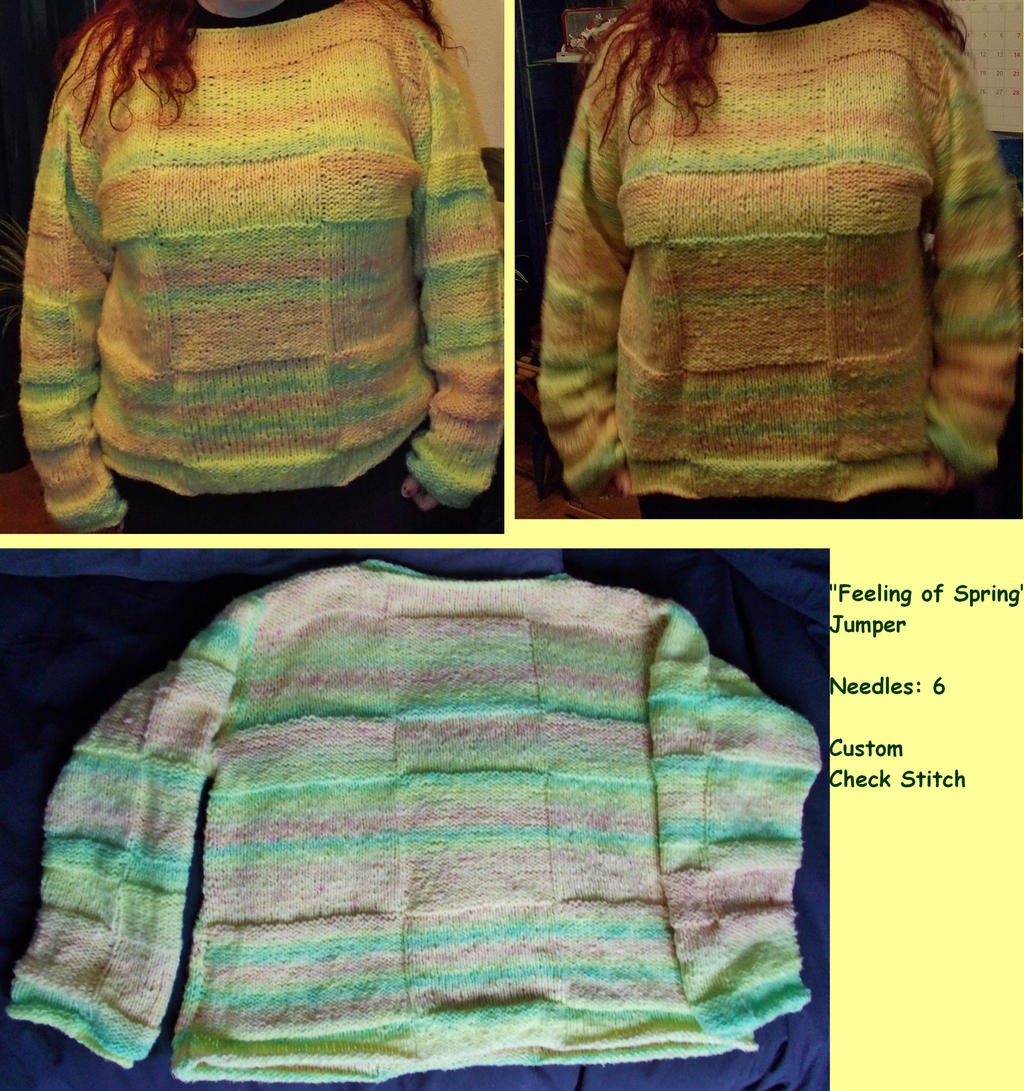 ''Feeling of Spring'' Sweater