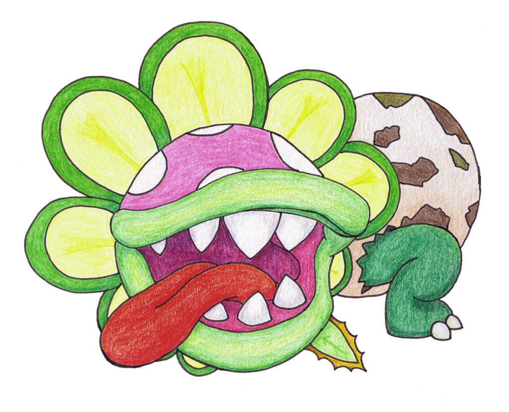 Pooha Mario Peewee Piranha - Massive Mario Collab by MoonyMina on DeviantArt