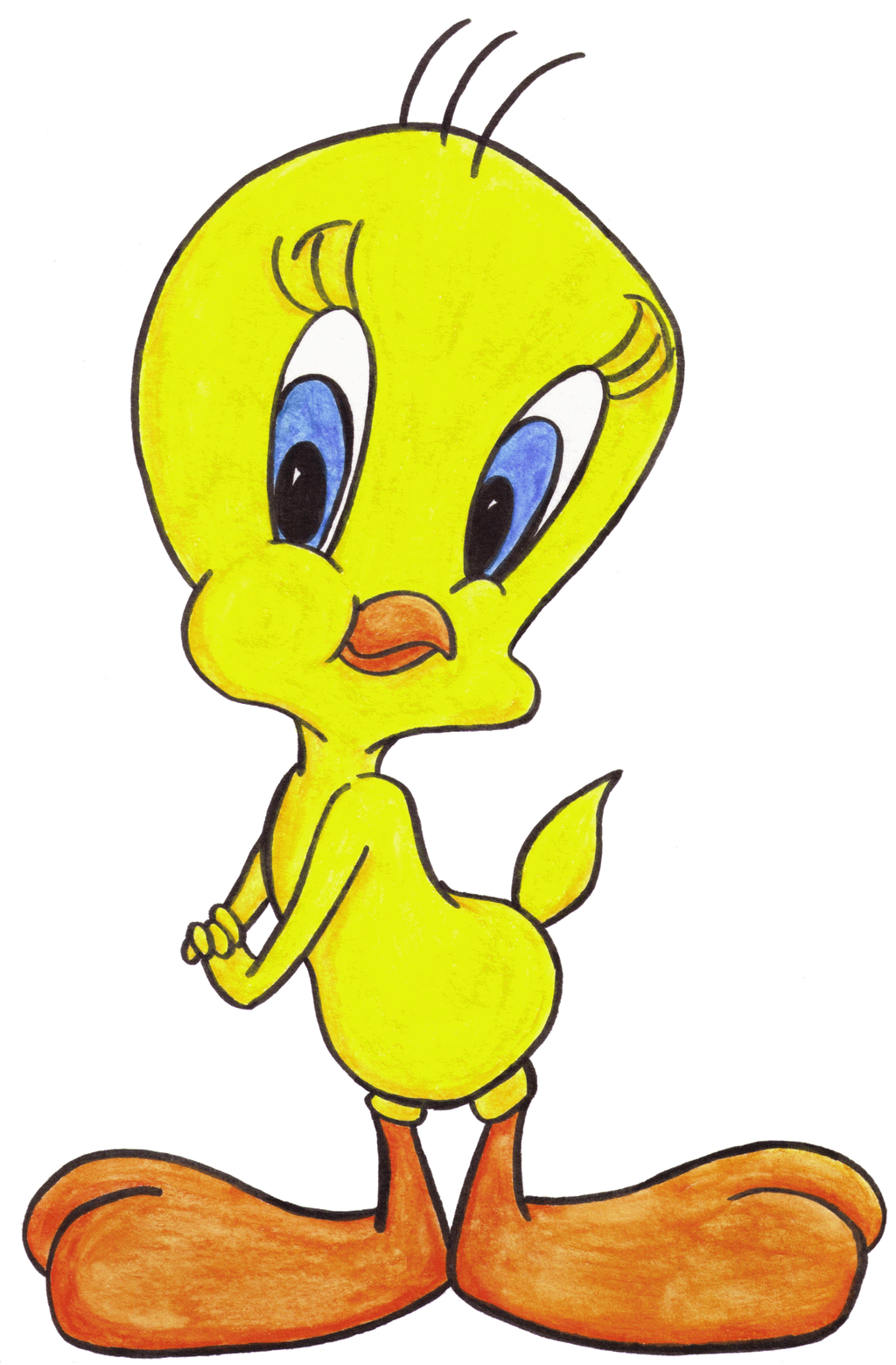Tweety Bird - Classic Cartoon Network Collab by MoonyMina on DeviantArt
