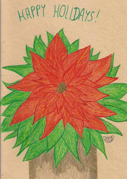 Poinsettia - Holiday card Project