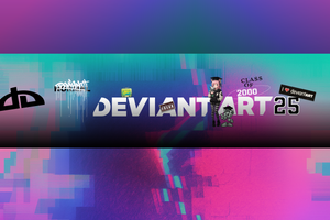 Deviantart S 25th Birthday Cover Image By Team Dk5