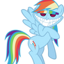 Rainbow Dash feels naaaaughty...