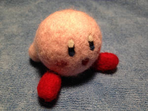 Kirby - Needle Felted