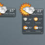 Weather widget mod