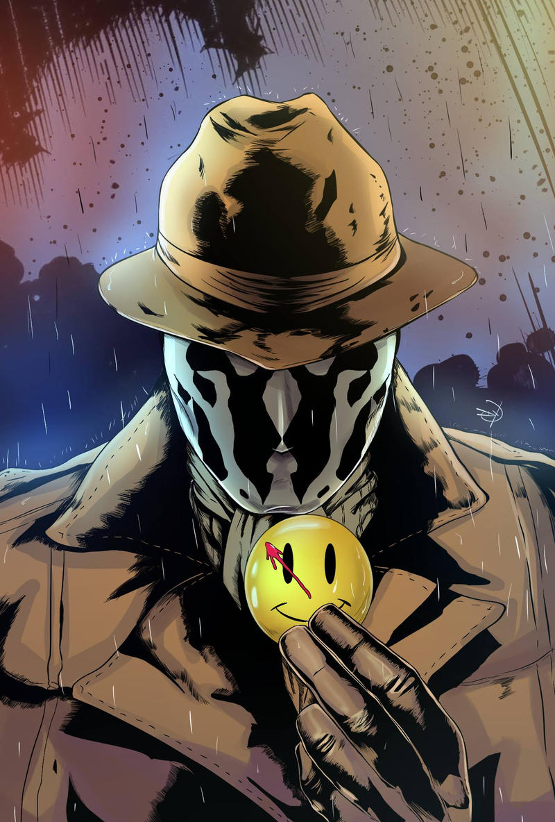 Watchman Rorshack Rorschach - Watchmen by Soliduskim on DeviantArt