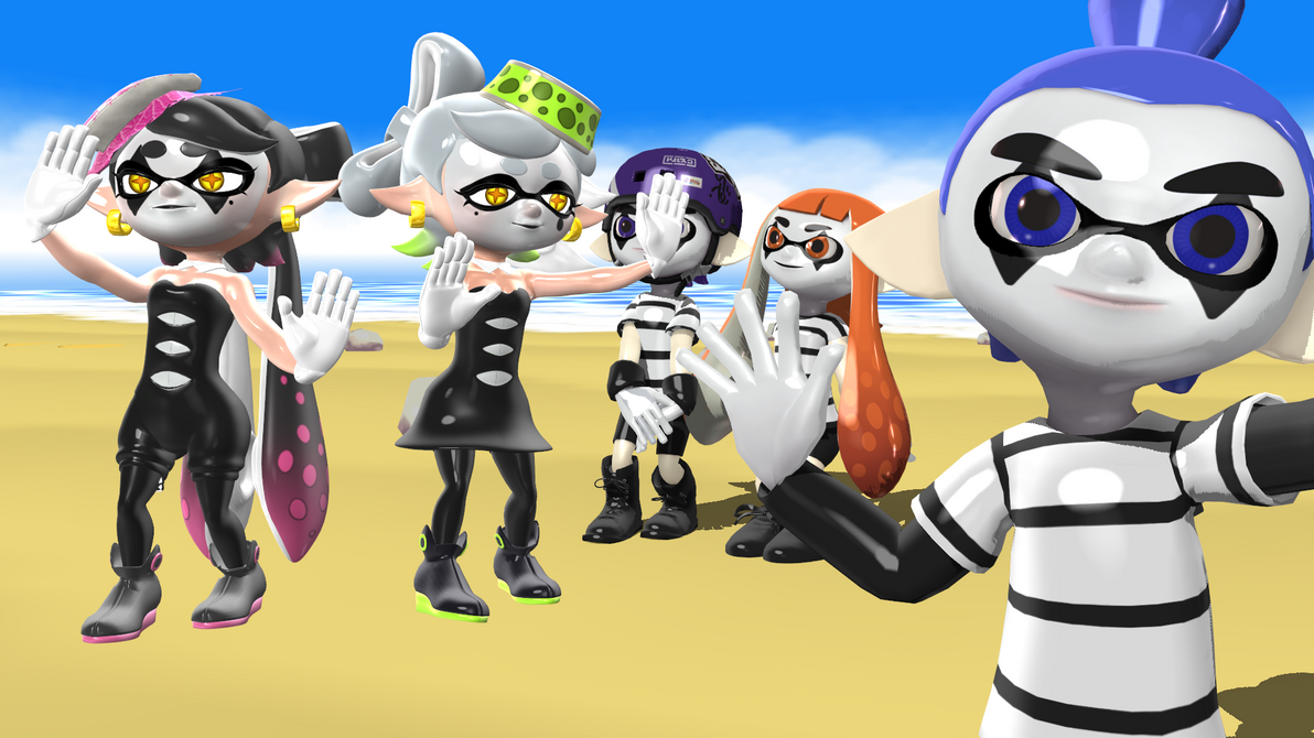 Inkling's Silent Plastic Selfie by TheRealMimeFan on DeviantArt