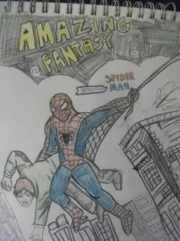 spiderman first cover