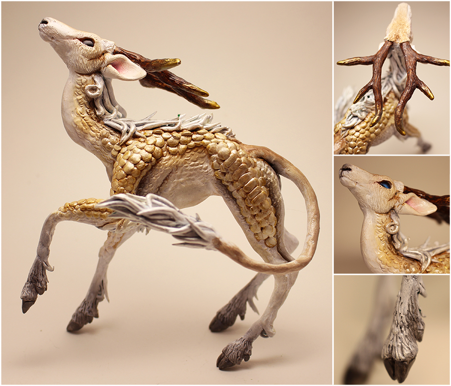 Lady the Kirin Sculpture