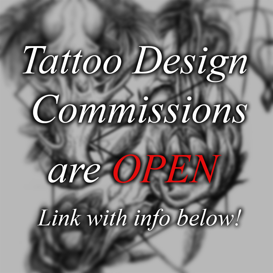 Tattoo Design Commissions - OPEN