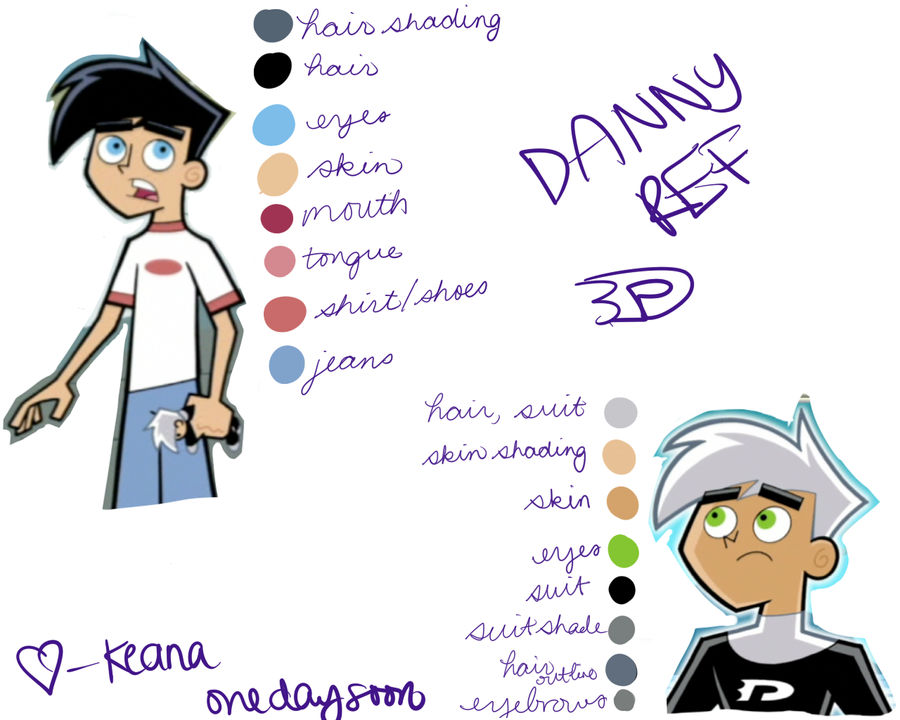 Danny Rhol Colouring Danny Color Ref by onedaysoon on DeviantArt