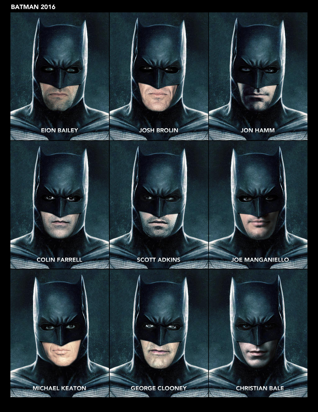 Batman 2016 - Who wears it best?