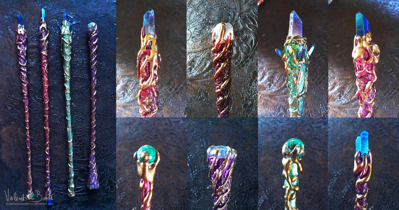 Magic wand collection II by NimphradorasOddities on DeviantArt