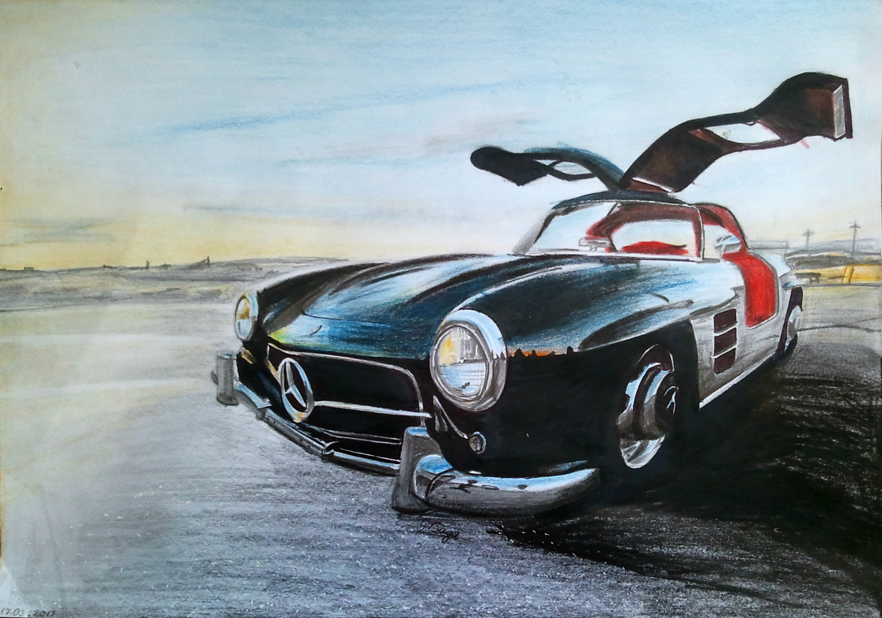 Mercedes-Benz SLS 500 1955