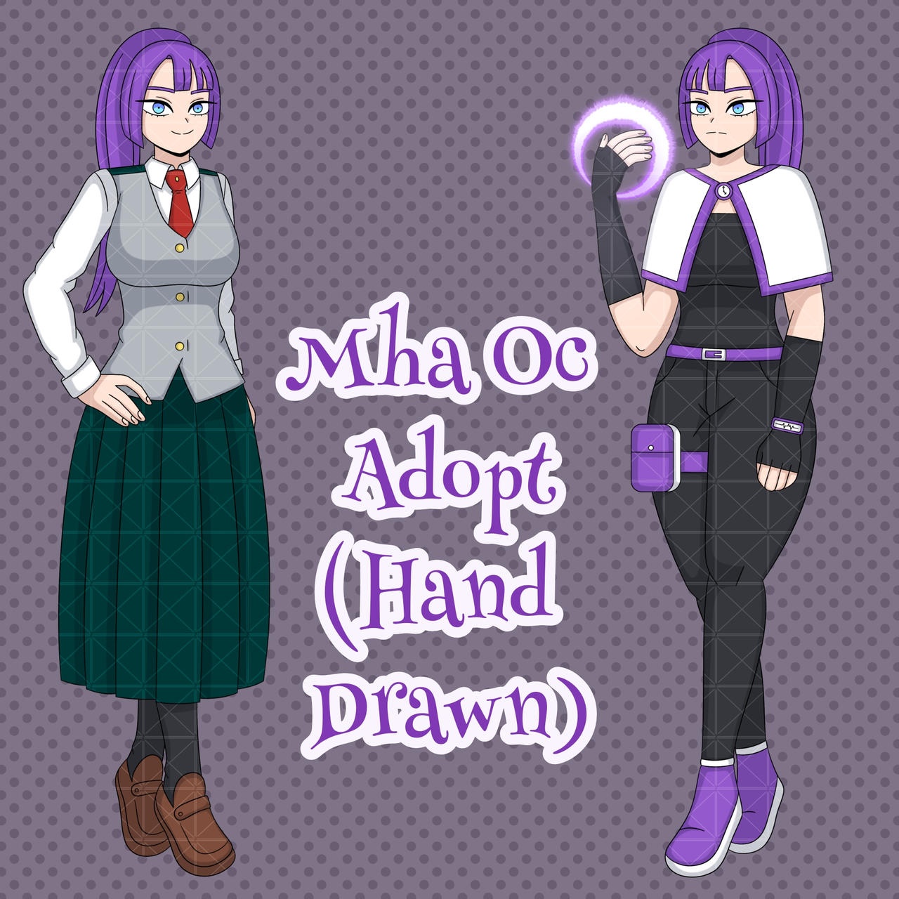 Mha Oc File MHA Oc Adopt, Hand Drawn Bnha Character Adoptable by Marmorissa on ...