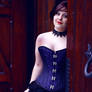 Noir et Rose corsets : Carmen