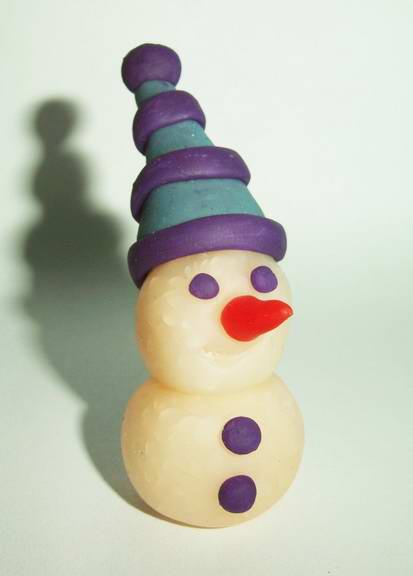 Bobble-Hatted Snowman