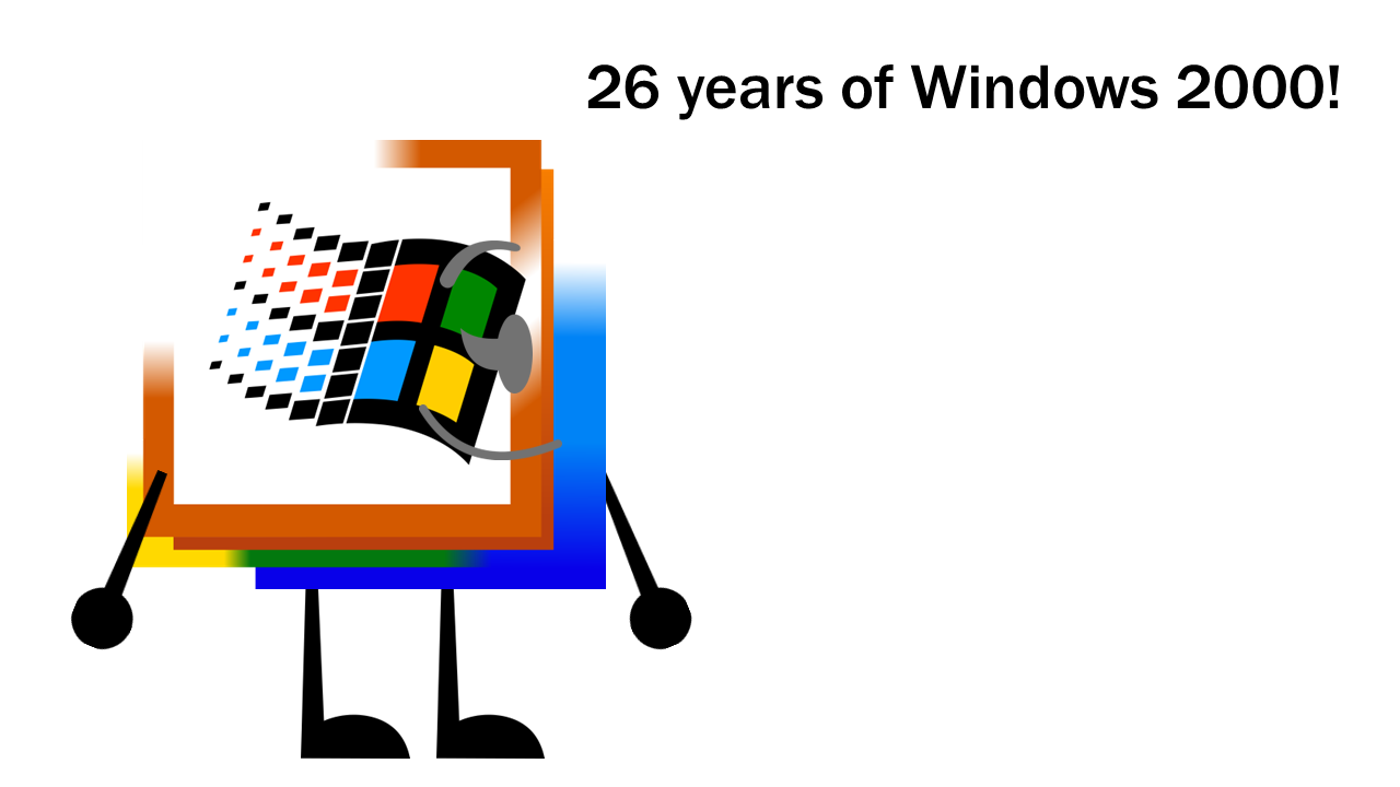 Windows 2000 Deviantart 26 Years of Windows 2000! by S7theWindowsFan on DeviantArt