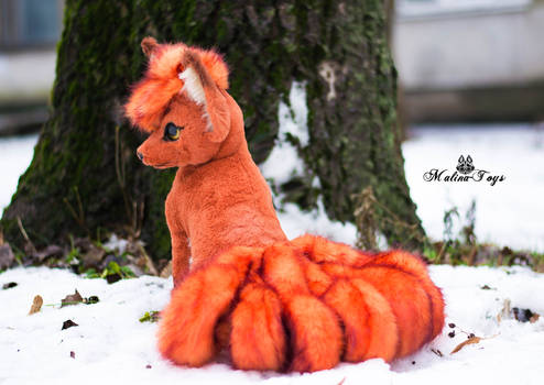 Poseable toy Commission Vulpix