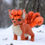 Sold! Poseable toy  Vulpix