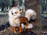 Poseable toy Commission  Arcanine