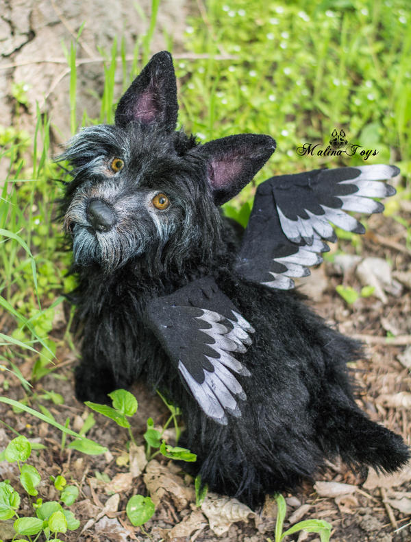 Poseable toy Commission Scottish terrier