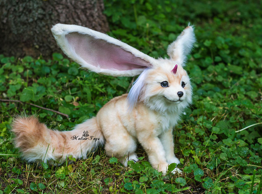 Poseable Toy commission Carbuncle from FFXV by MalinaToys on DeviantArt