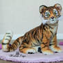 FOR SALE! Poseable toy Tiger Cub.With opening jaw