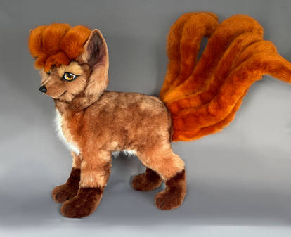 Giant Vulpix movable custom toy