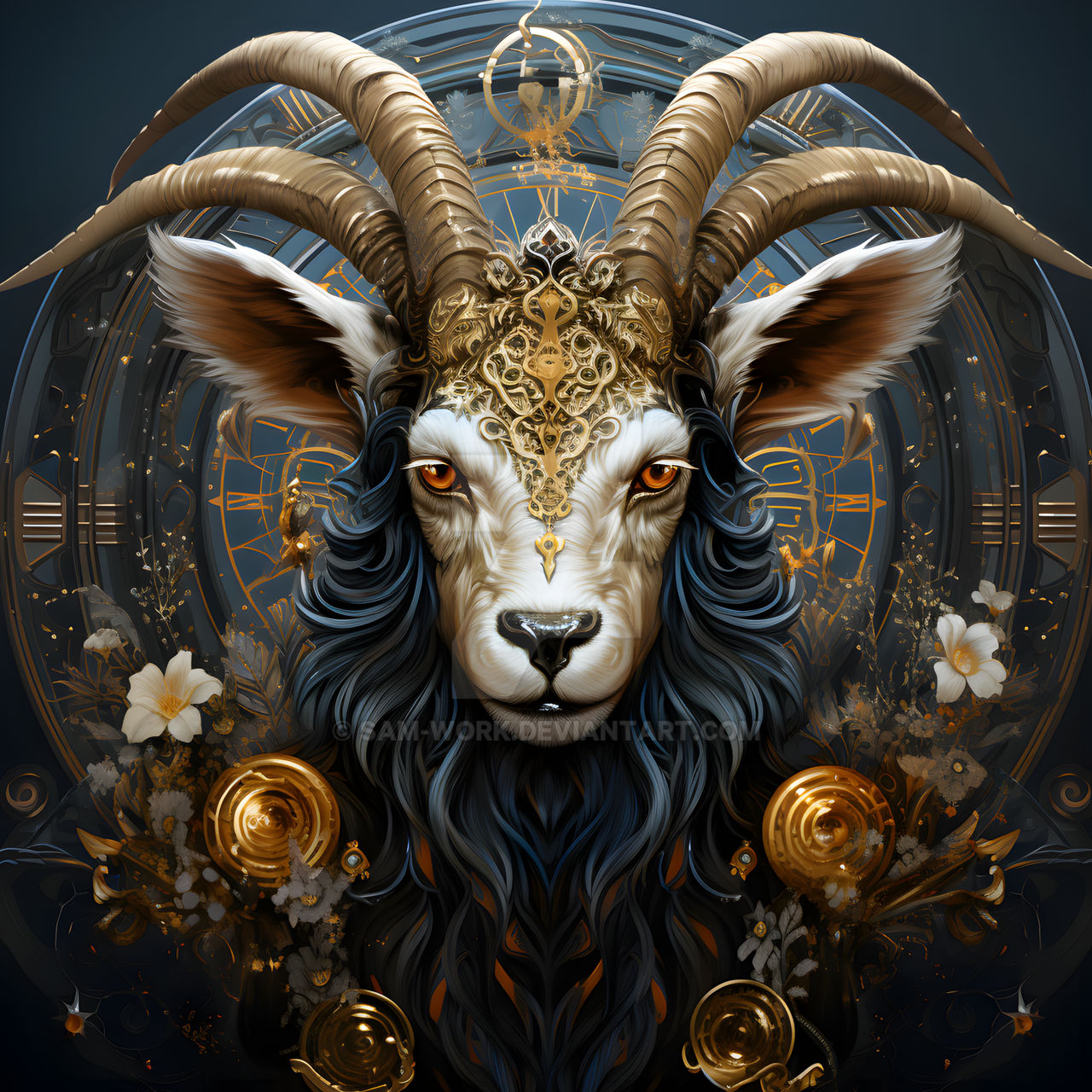 King Goat By Sam Work On Deviantart King Goat By Sam Work On Deviantart