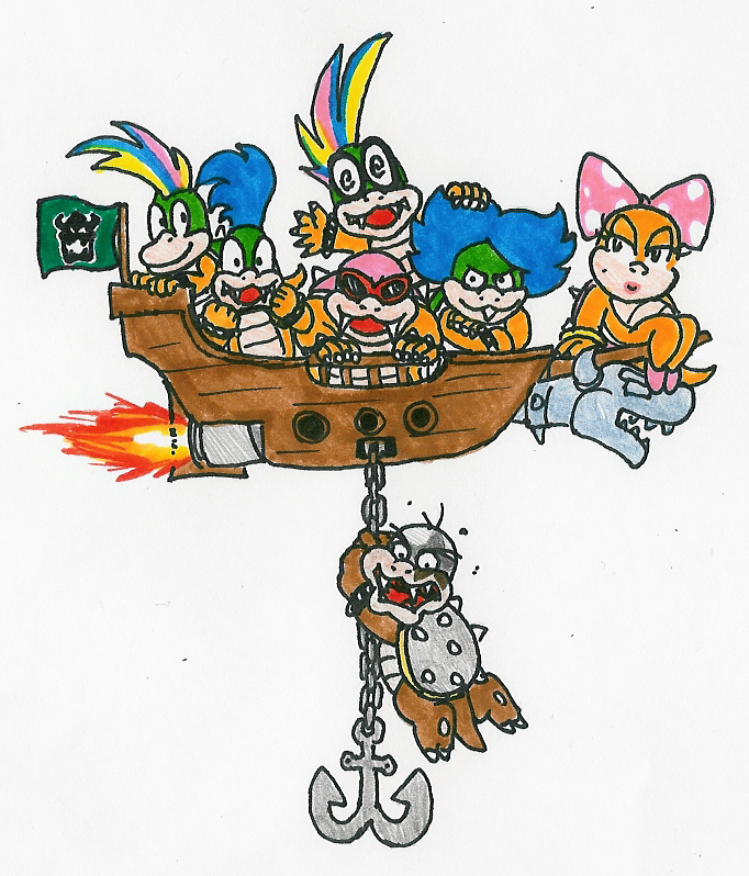 500 CC - 120: The Koopalings by Hyliaman on DeviantArt