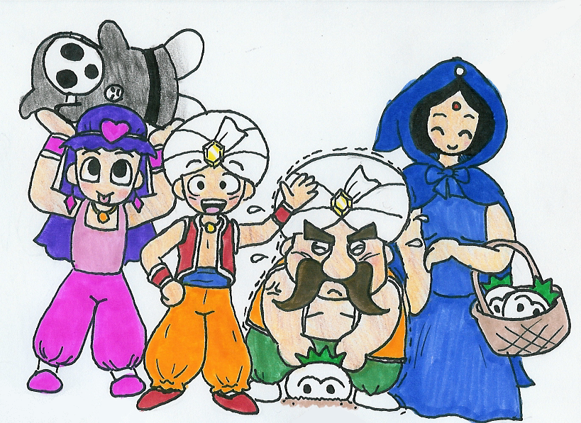 Arabian Family (Doki Doki Panic), Heroes Wiki