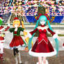 [MMD]  - Vocaloid Merry Christmas Wallpaper