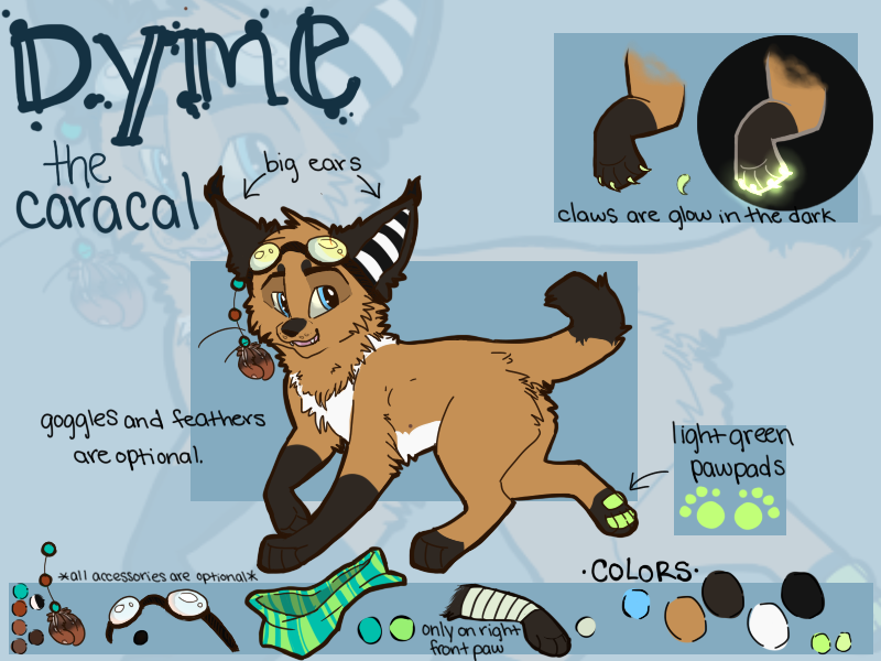 Dyme the Caracal Ref.