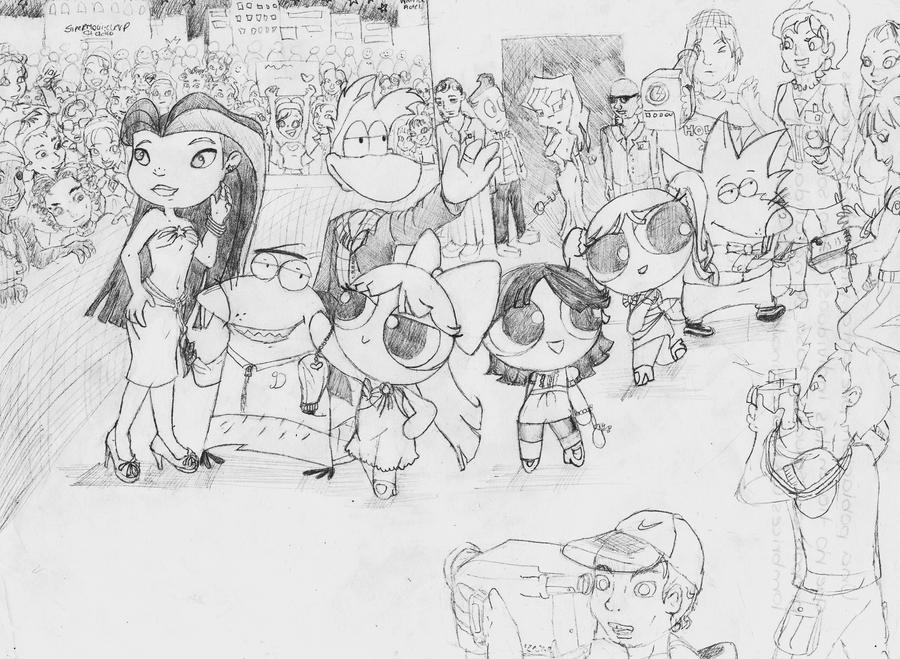 Debut time: Mixer Slayers cast by 1Snoopierdass on DeviantArt