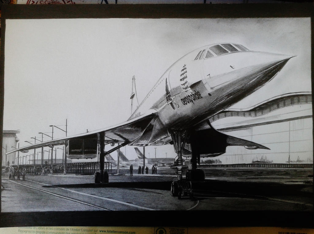 Concorde drawing