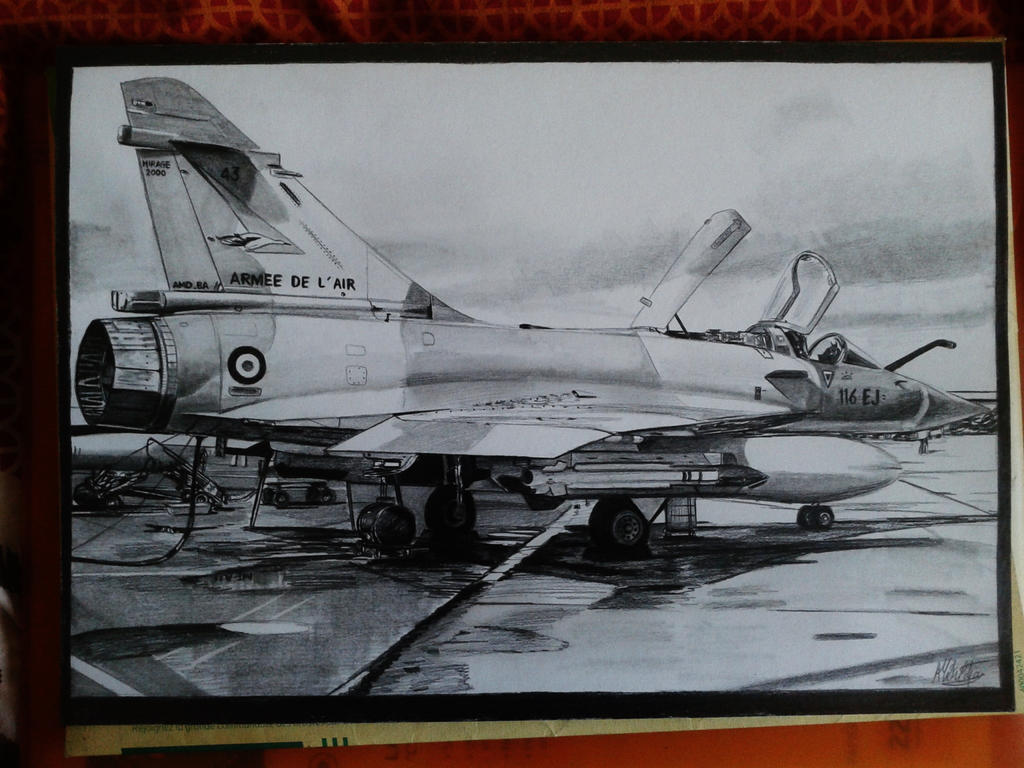 Dassault Mirage 2000 5F Drawing By Alainmi On DeviantArt dassault-mirage-2000-5f-drawing-by-alainmi-on-deviantart