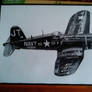 Vought F-4U1 Corsair drawing