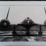 Lockheed SR-71 Blackbird drawing