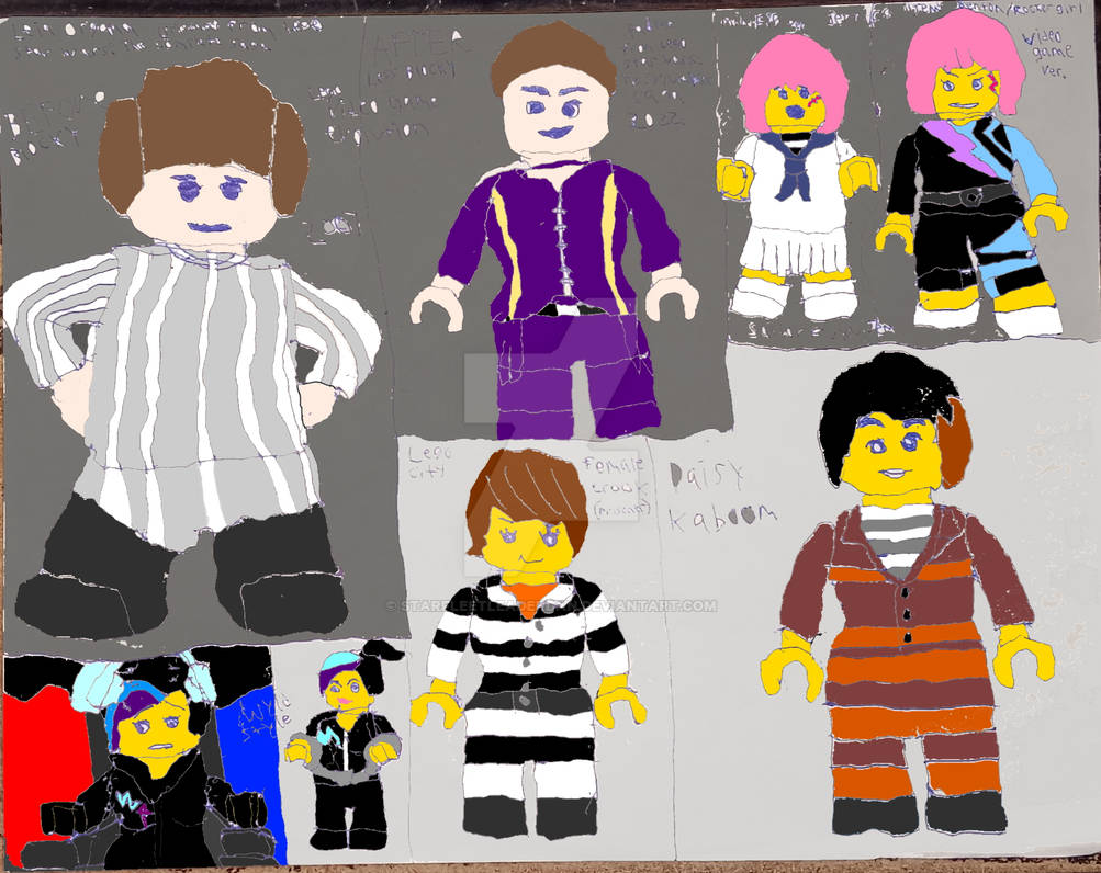 Lego Character Fanart by StarfleetLeaderDan on DeviantArt