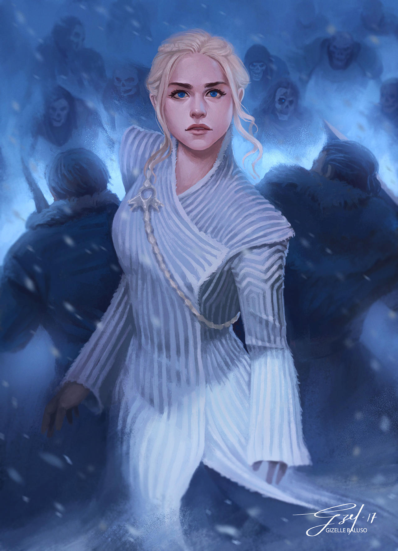 Daenarys, Mother of Dragons by gizellekaren