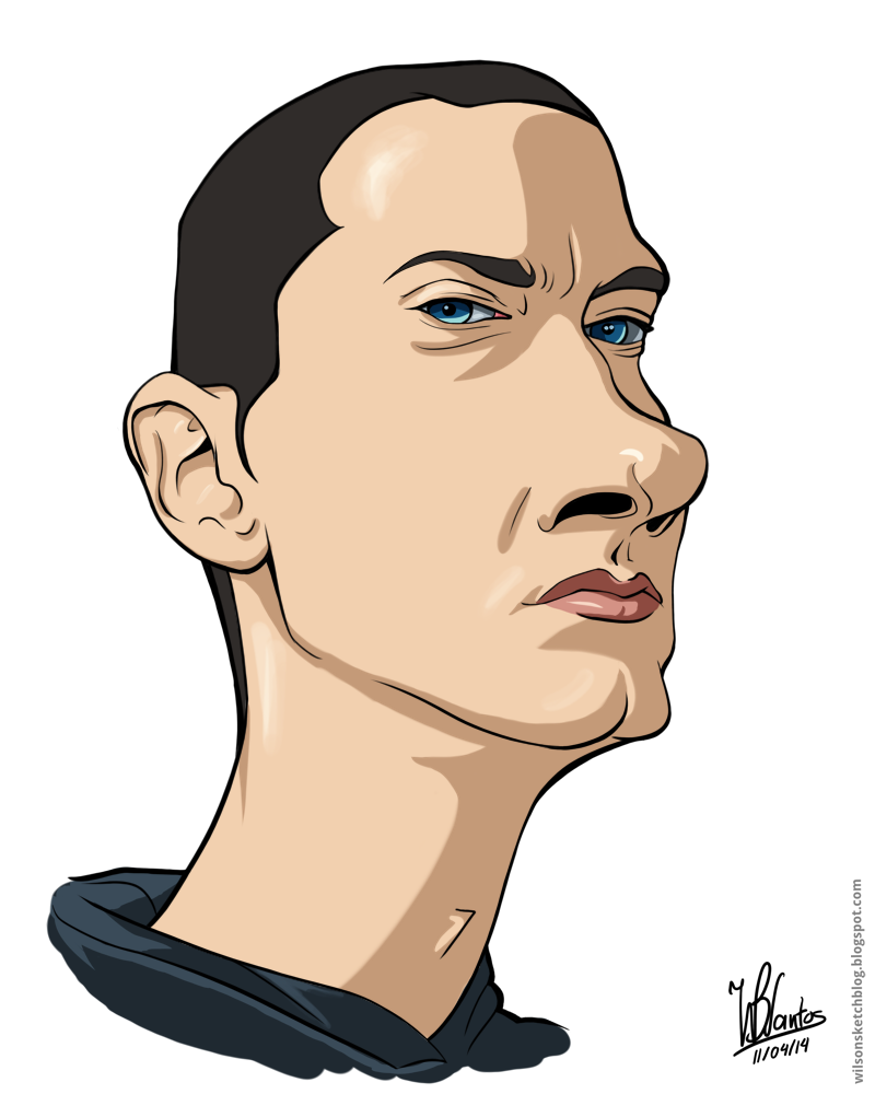 Eminem (Cartoon Caricature)