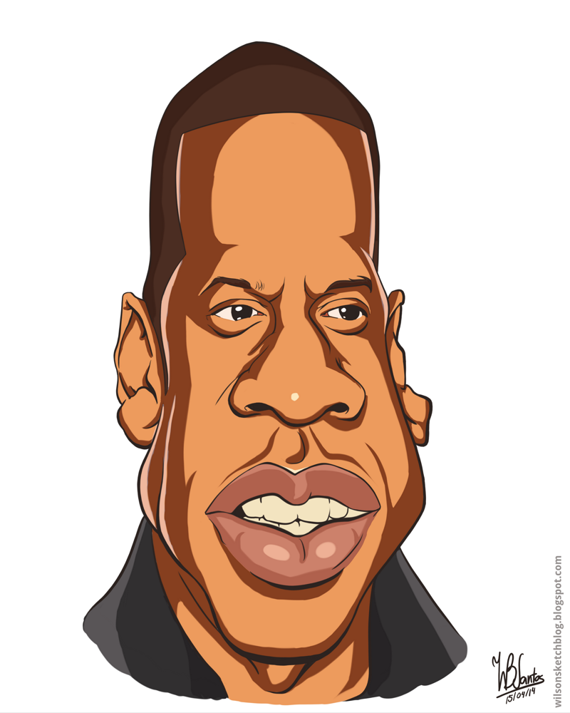 Jay-Z (Cartoon Caricature)