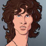 Jim Morrison (Cartoon Caricature)