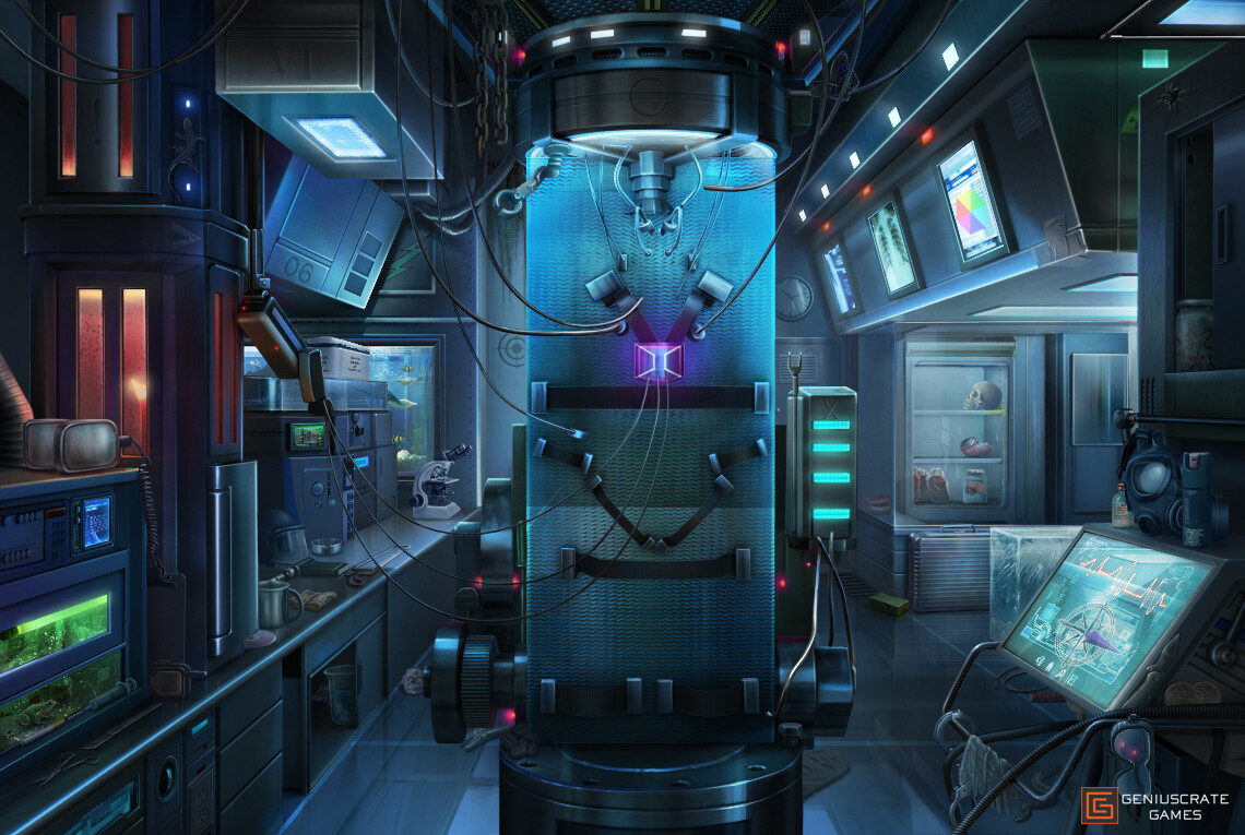 Lab-Hidden Object Game Art. by geniuscrate on DeviantArt