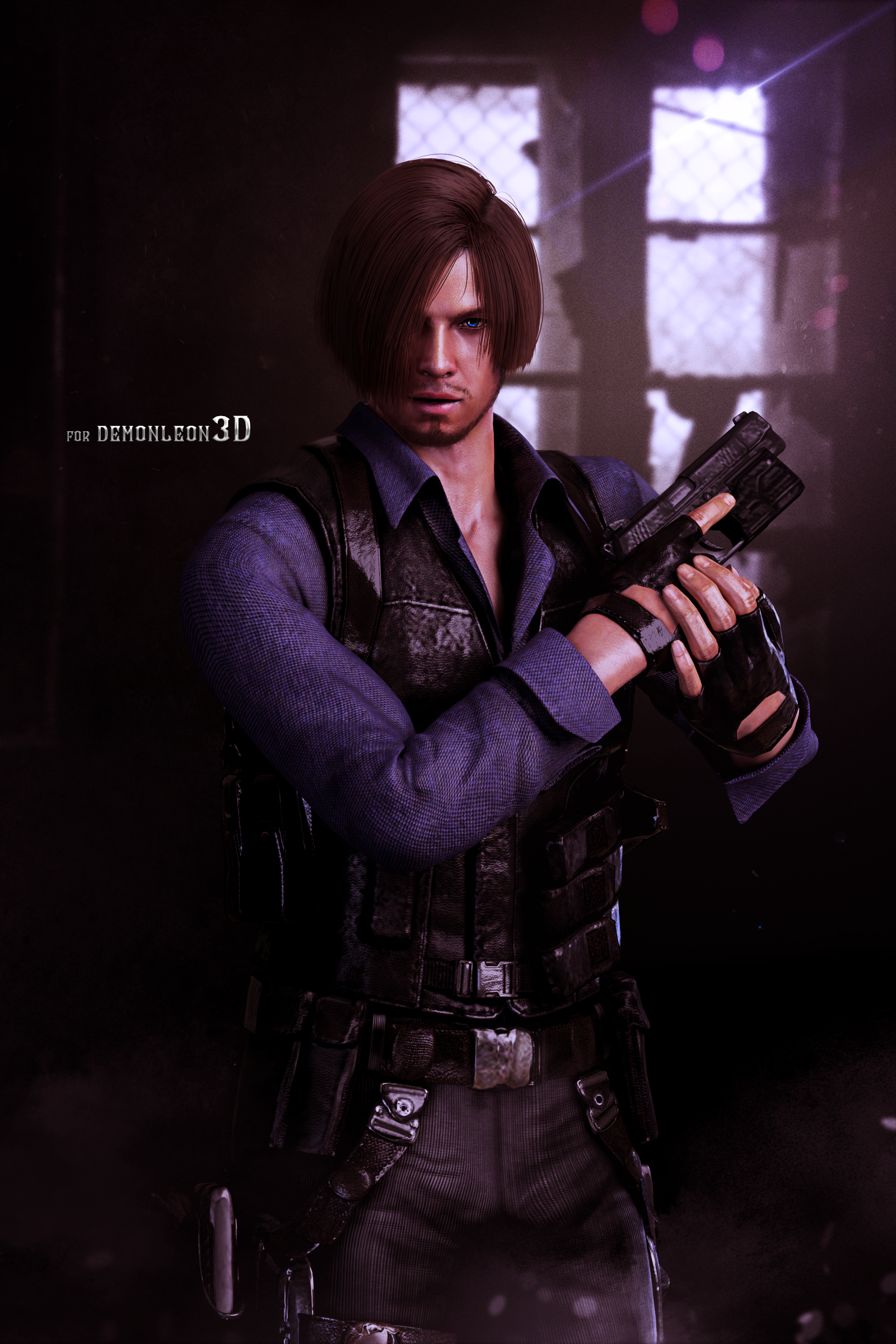 RE4 REMAKE - Leon by DemonLeon3D on DeviantArt