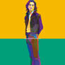 George Harrison in Wedha's Pop Art Portrait (WPAP)